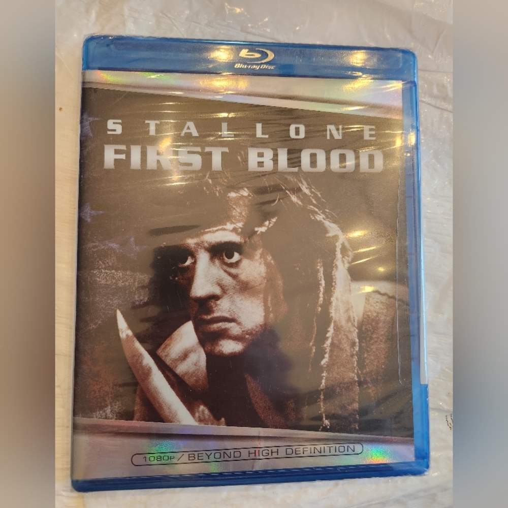First Blood Sylvester Stallone Blu Ray New & Factory Sealed